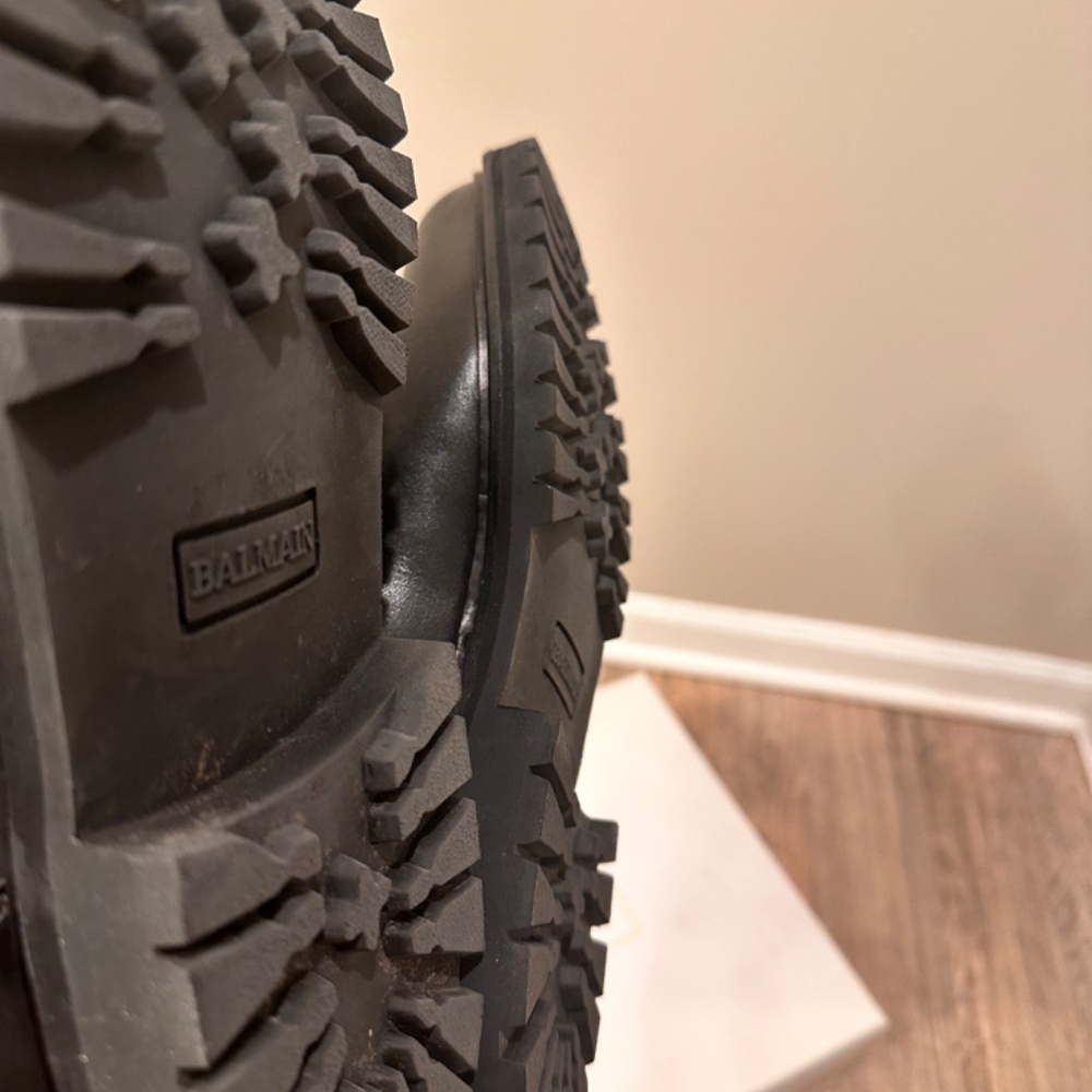 Balmain Ranger Combat Boots - Picture 7 of 10
